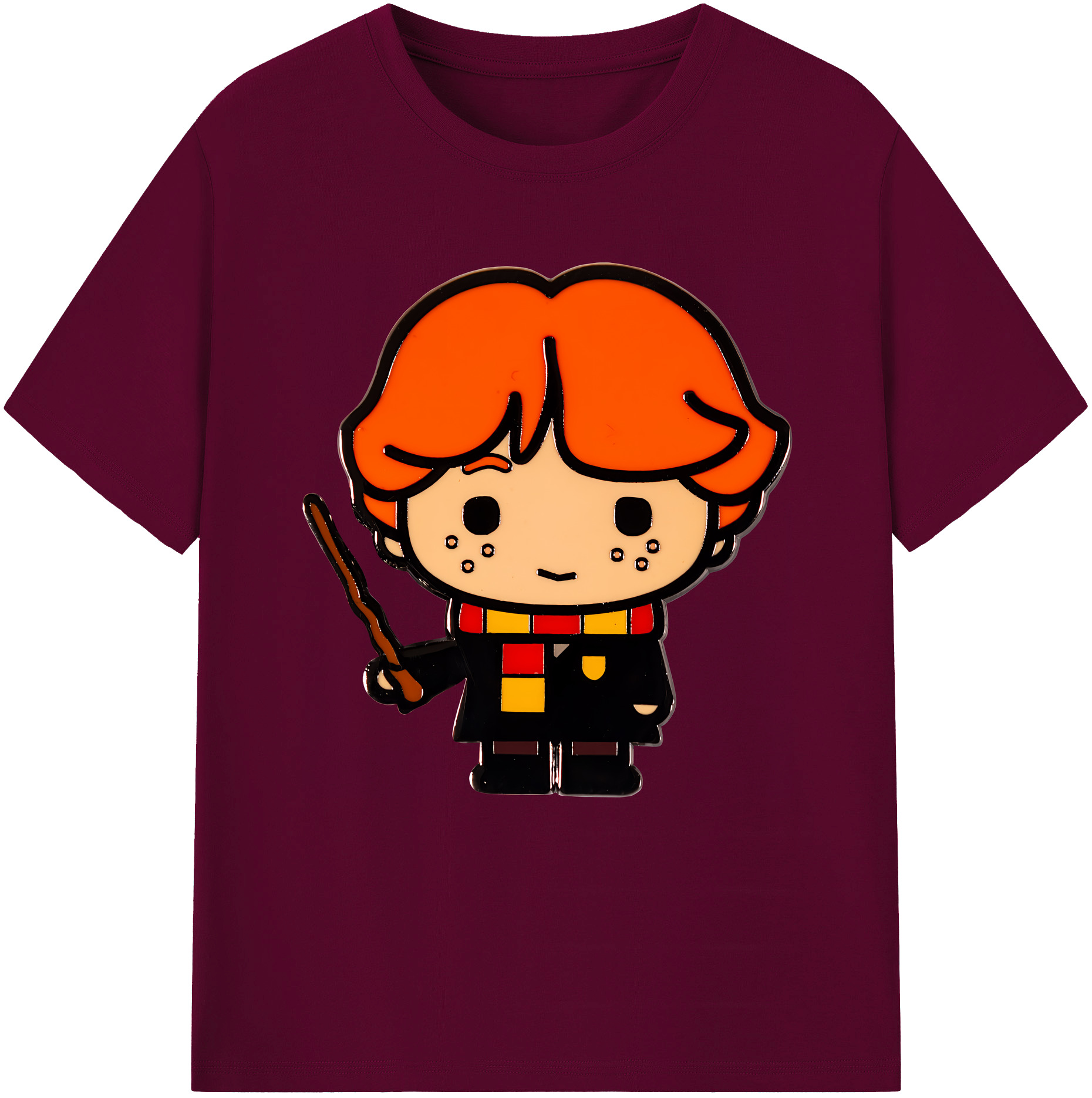 （画像用） Harry Potter ハリー・ポッターシリーズ レディースカジュアルプリントTシャツ（綿100％）